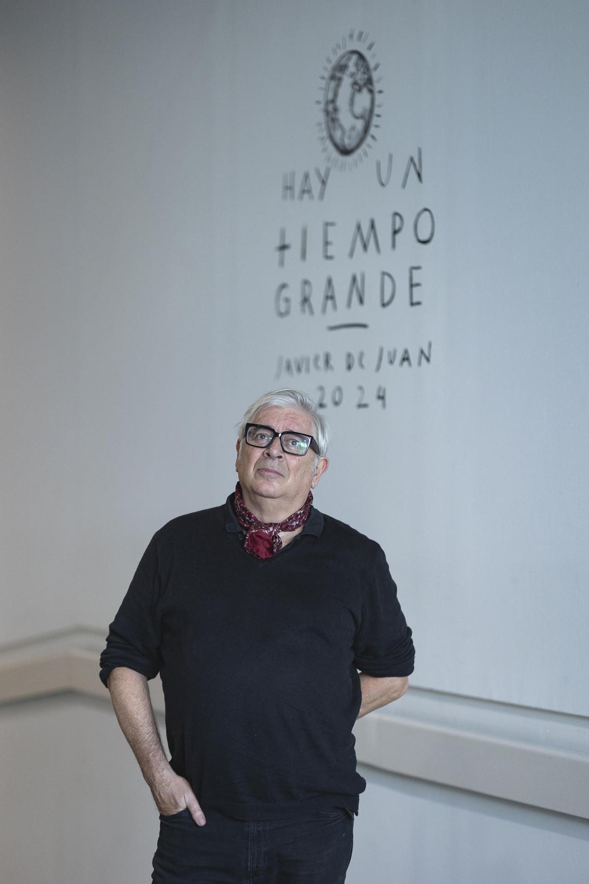 El artista Javier de Juan, en una foto reciente.