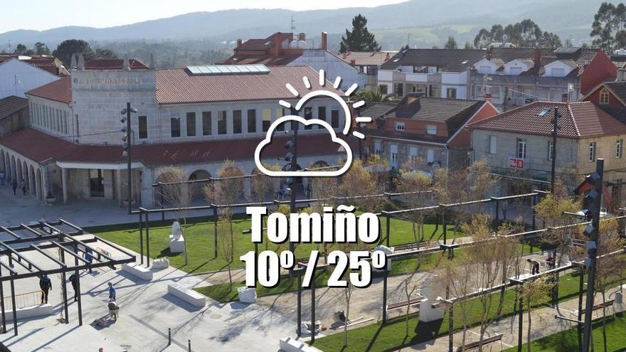 El tiempo en Tomiño: previsión meteorológica para hoy, lunes 22 de abril