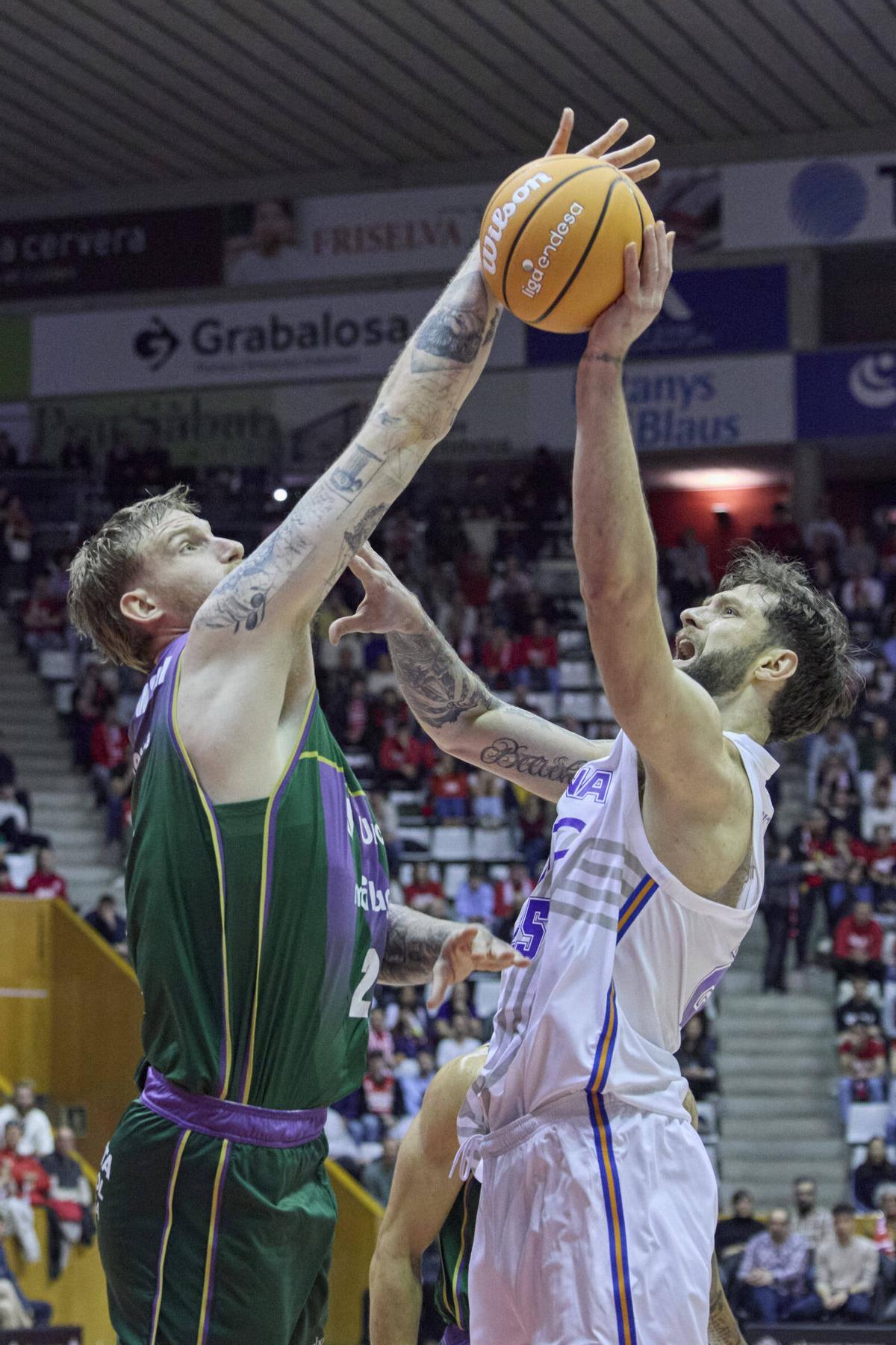 Les imatges del Bàsquet Girona - Unicaja