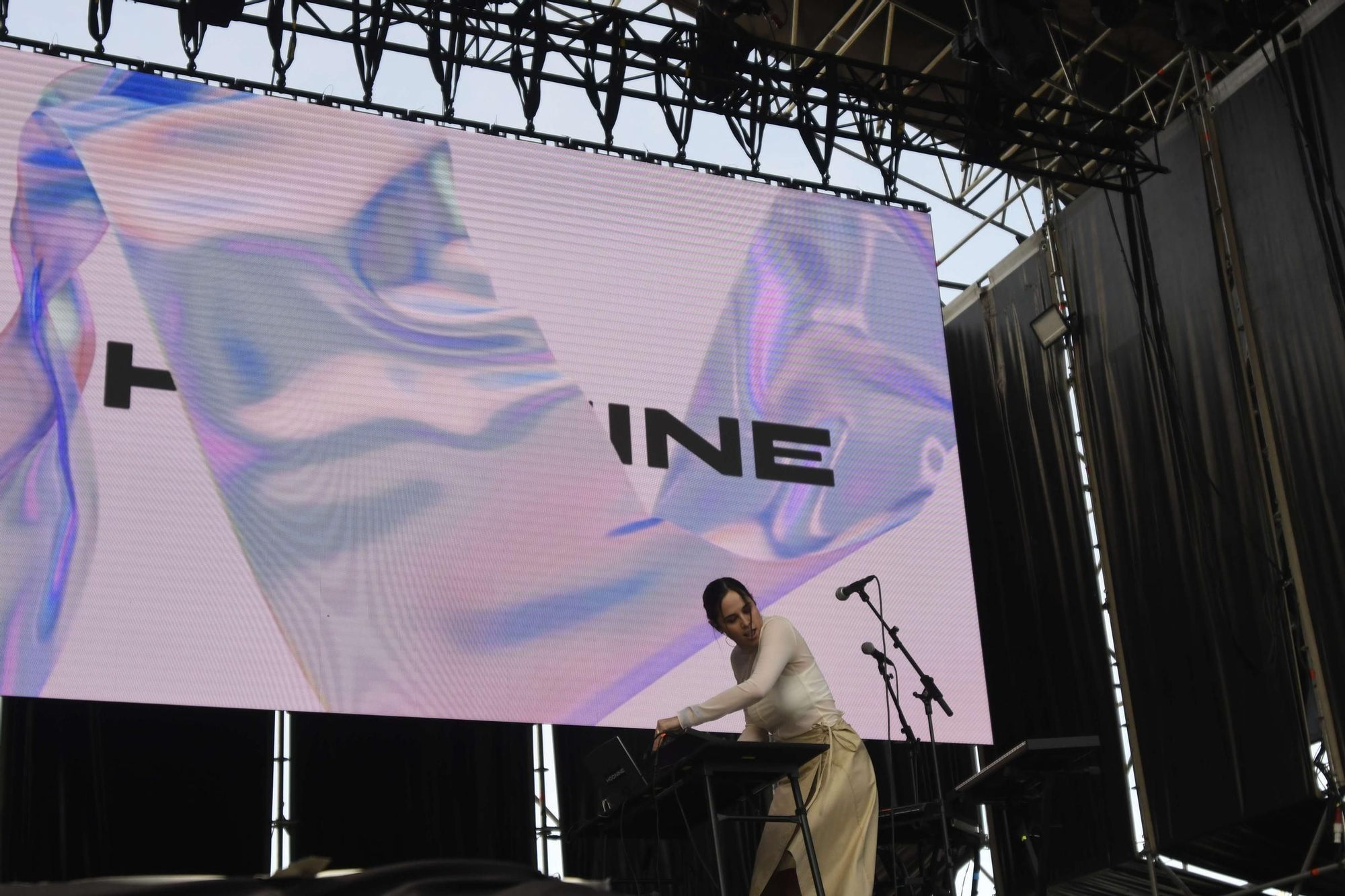 Concierto de Hoonine en el Warm Up 2024
