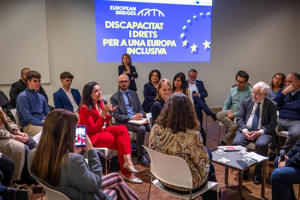 European Bridges: 'Discapacidad y derechos para una Europa inclusiva'.Cristina Barreto, directora de la Oficina Europea Grupo Social ONCE