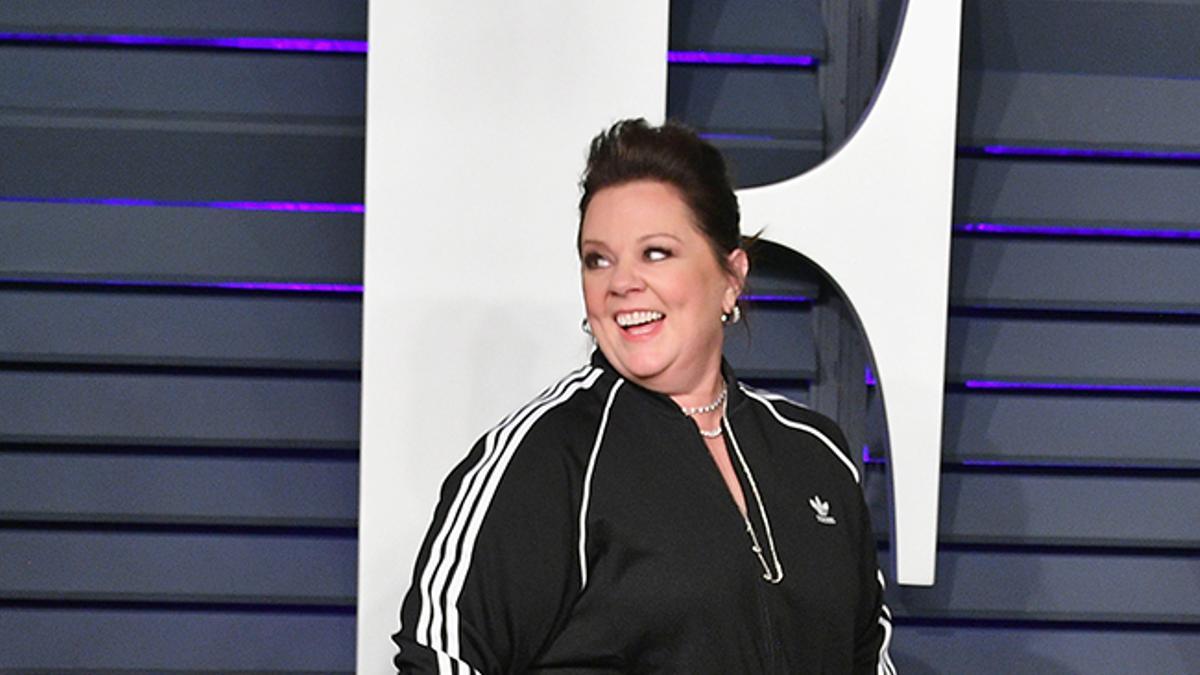 Melissa McCarthy a su llegada a la fiesta de Vanity Fair en los Oscar 2019