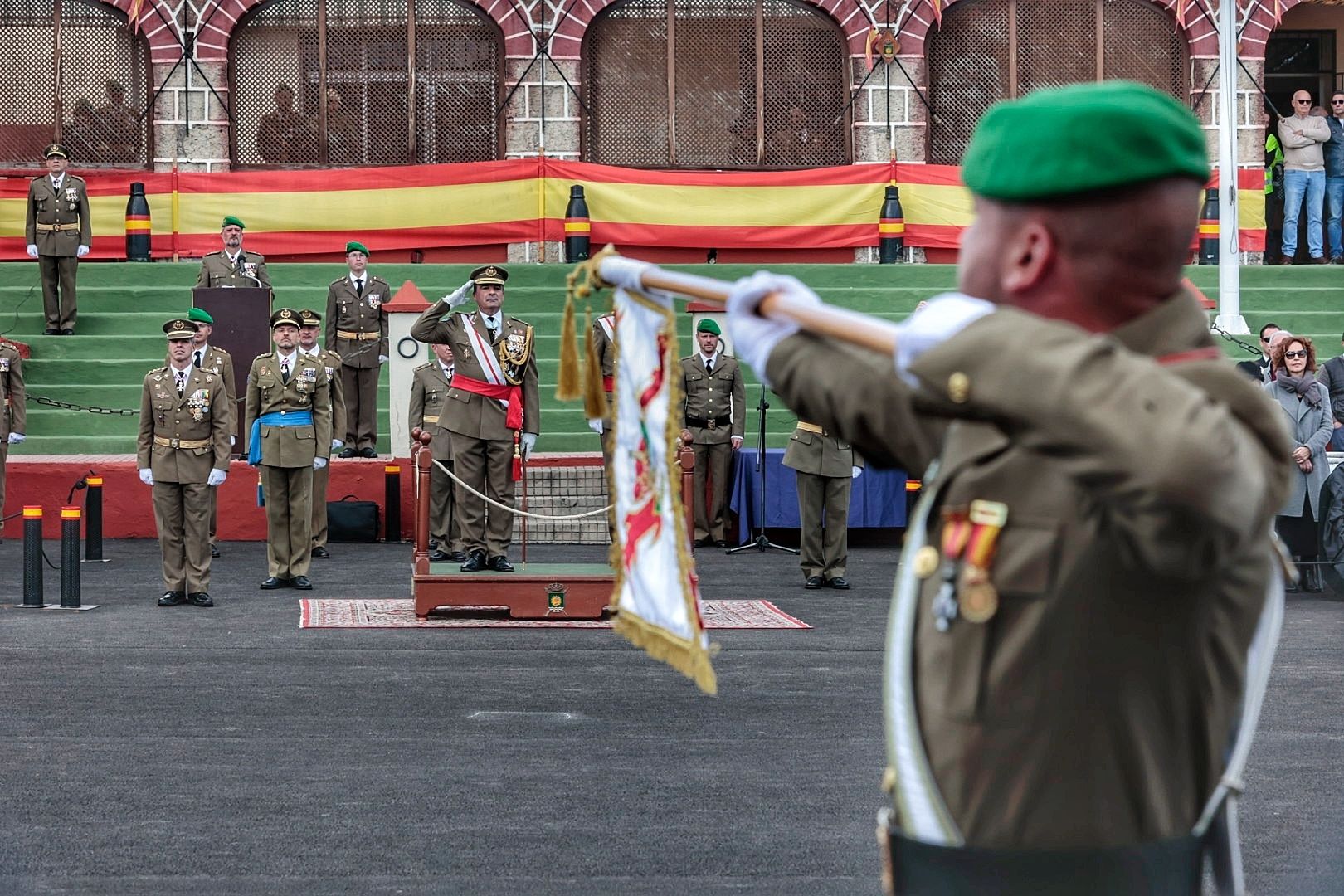 Acto militar por San Juan Bosco, patrón de los especialistas del Ejército