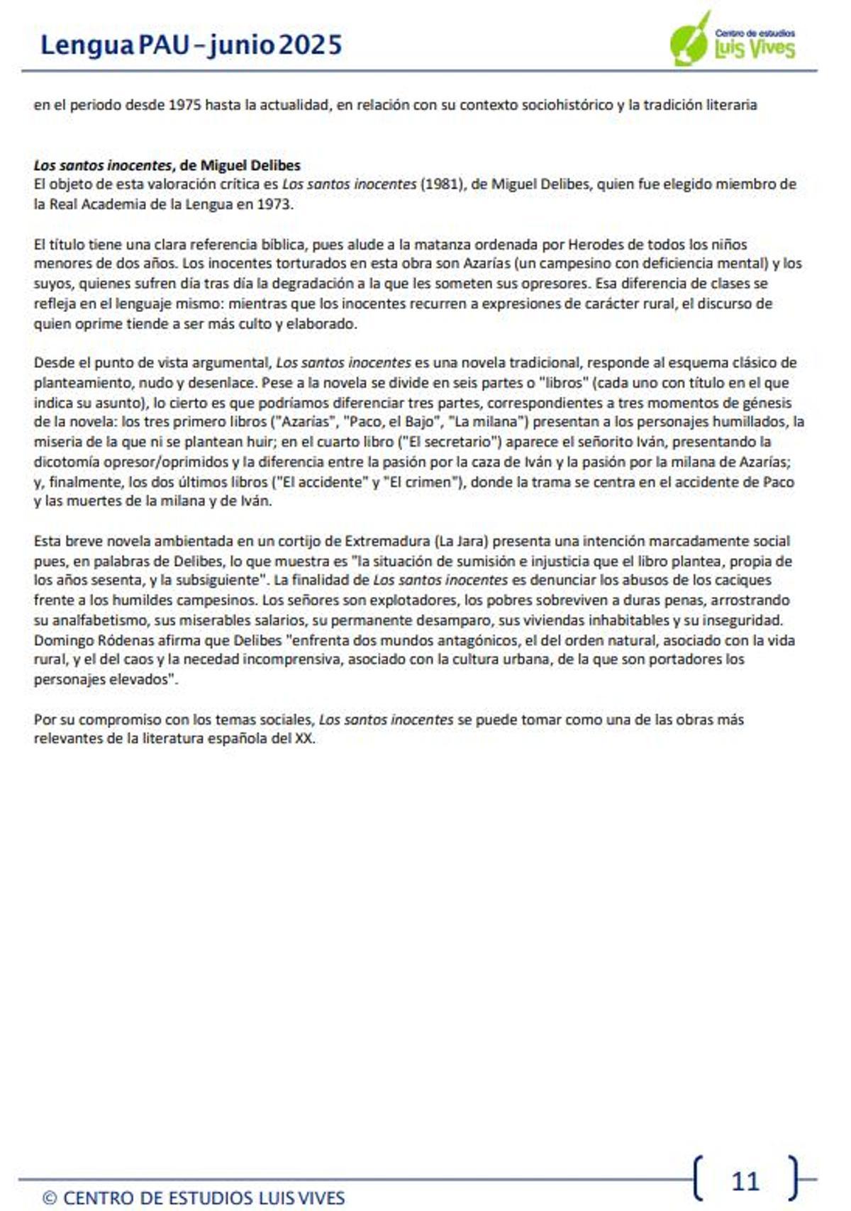 Examen de Lengua Castellana y Literatura de la PAU de Madrid en la modalidad de Ciencias y Tecnología