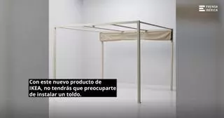 En vídeo: Adiós a los toldos el invento de Ikea para tener sombra todo el año