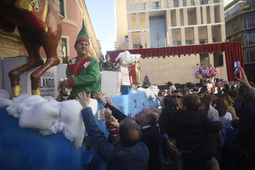 Papá Noel visita Murcia