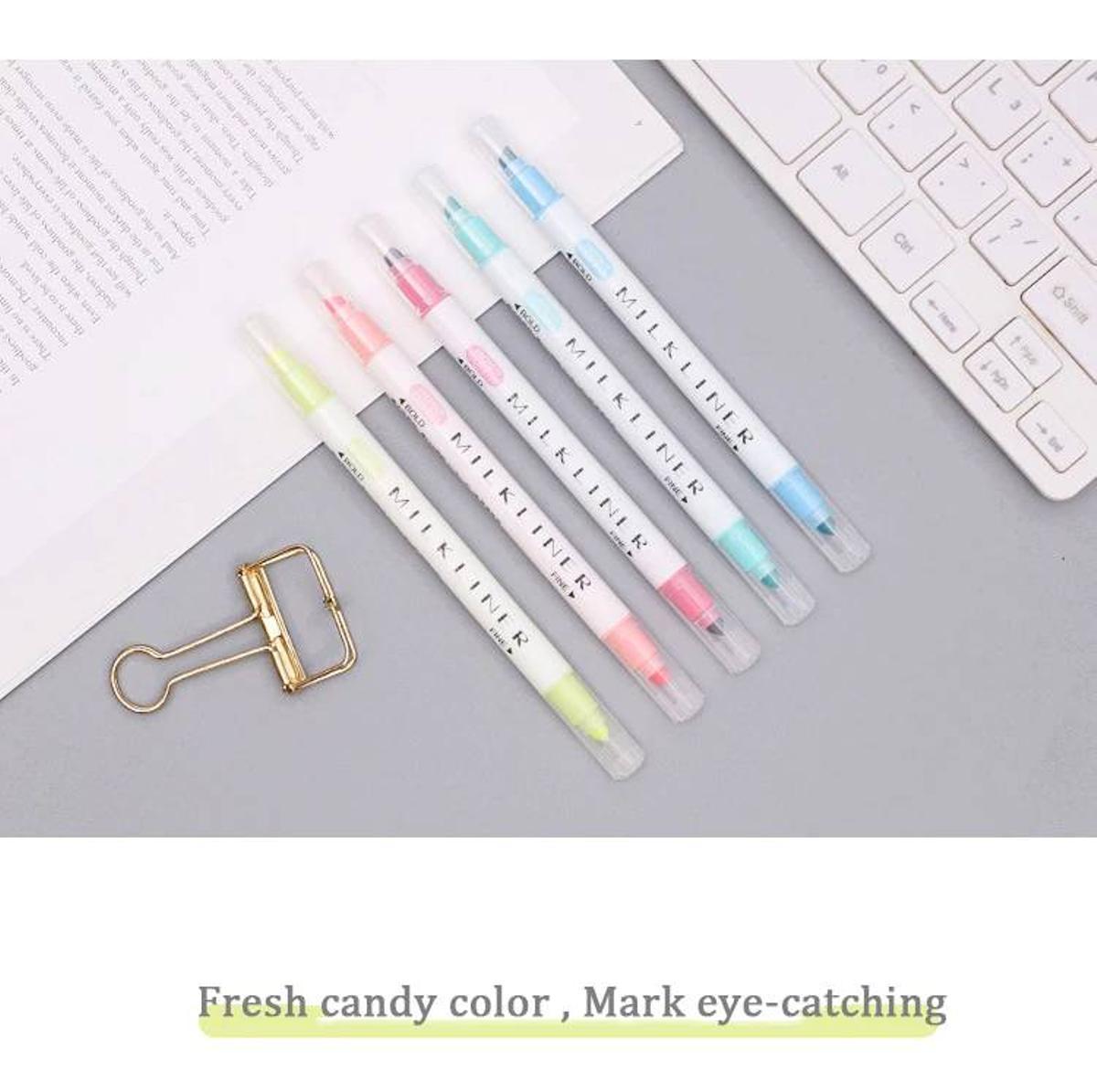 Rotuladores pastel con dos trazos (eye-catching, lo dicen ellos mismos)