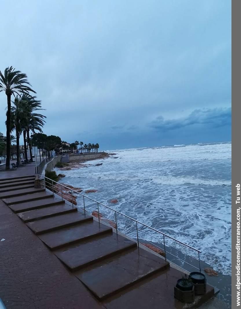 Efectos del temporal marítimo en Castellón