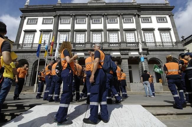 CONCENTRACION MANIFESTACION TRABAJADORES ZONAS ...