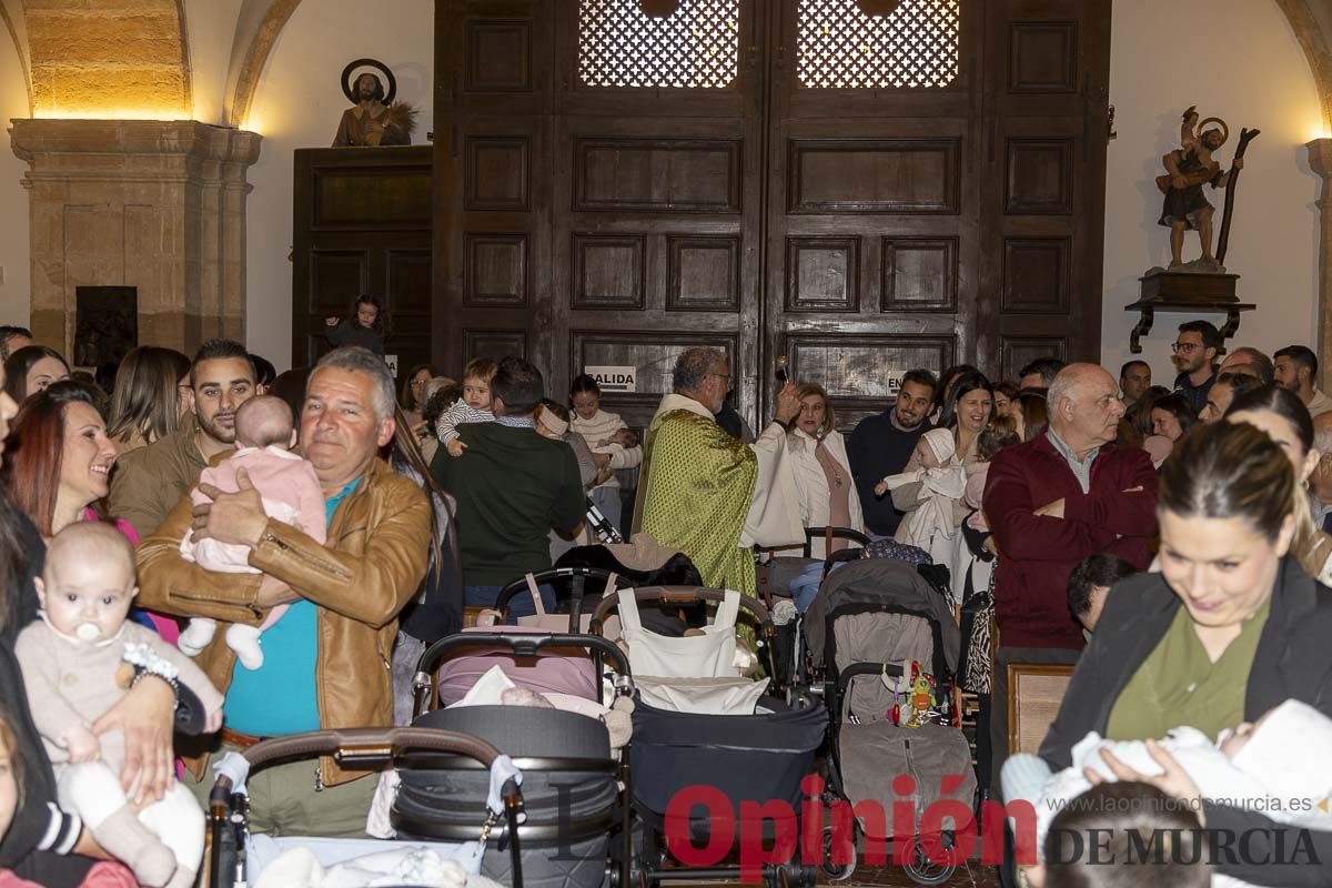 Presentación a la Vera Cruz de Caravaca de los niños nacidos en 2023