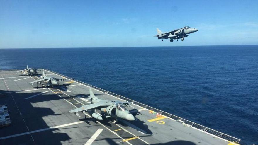 La Armada saca pecho por el &quot;cariño recibido&quot; en Getxo con la visita del portaaviones