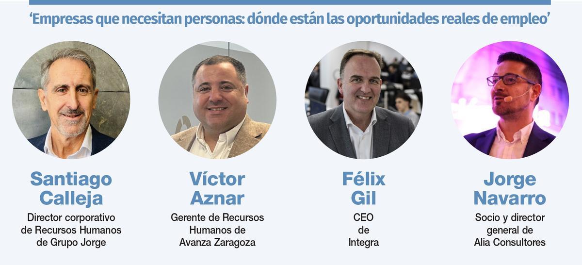 Santiago Calleja, Víctor Aznar, Félix Gil y Jorge Navarro serán los ponentes en la segunda mesa.