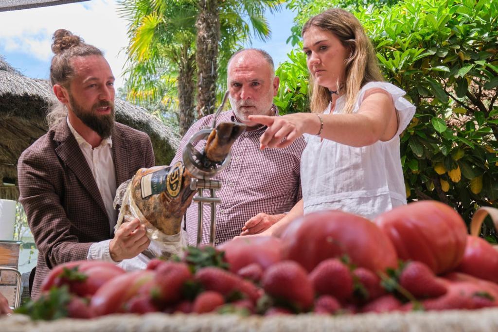 José Andrés y los productos tradicionales españoles.