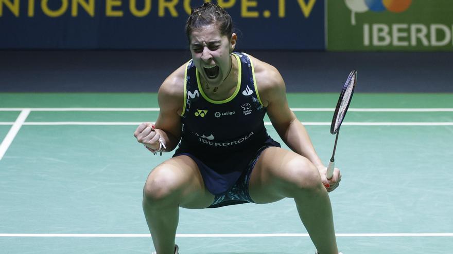 Carolina Marín gana su sexto Europeo consecutivo