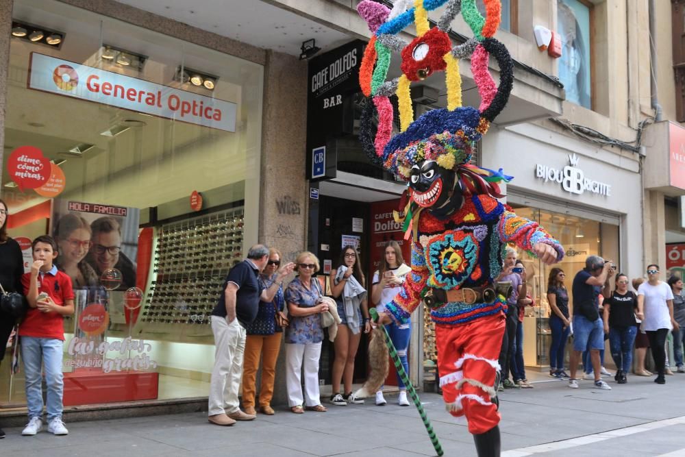 Desfile de mascaradas en Zamora