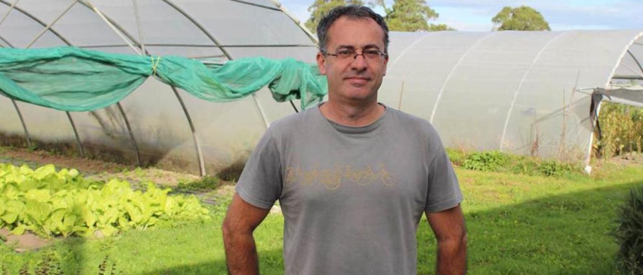 Antonio García, en las instalaciones de Finca El Cabillón.