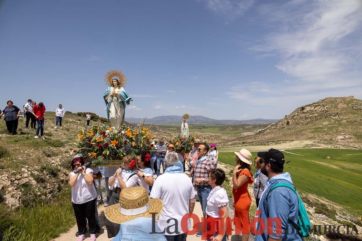 Así ha sido la Romería de los vecinos de Los Royos y El Moralejo a la ermita de los Poyos de Celda en Caravaca