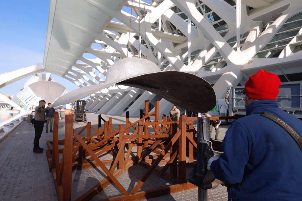 'La Pamela' de Valdés se despide de la Ciudad de las Artes y las Ciencias