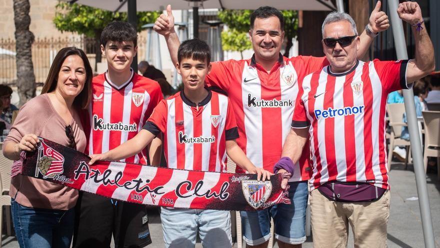 El turismo sigue abarrotando Mérida gracias a los aficionados del Athletic de Bilbao