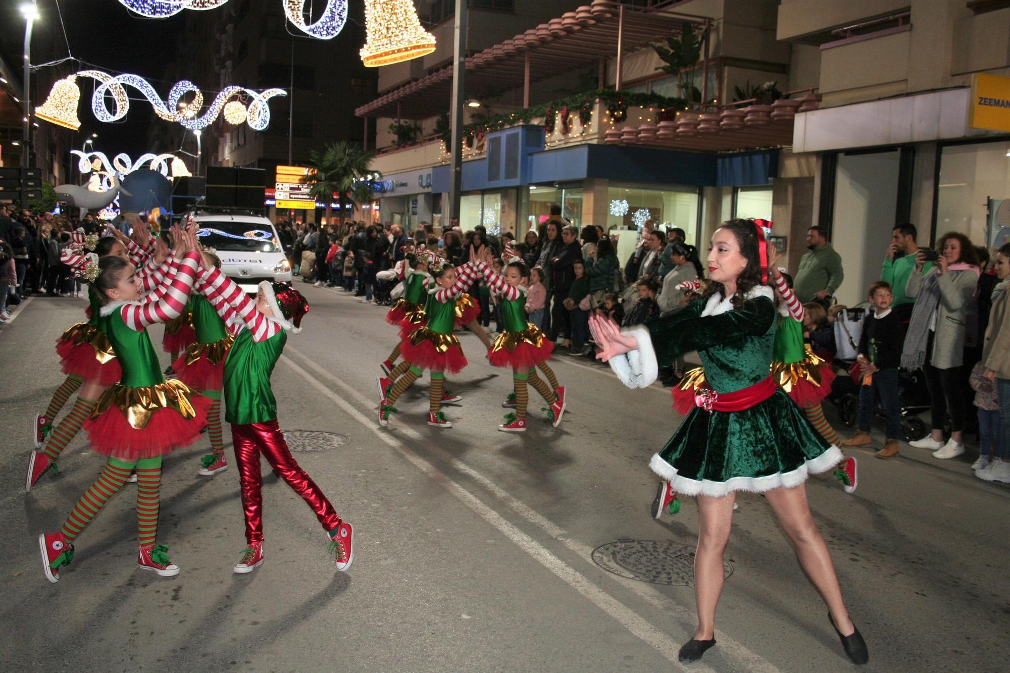 Cabalgata de Papá Noel en Lorca