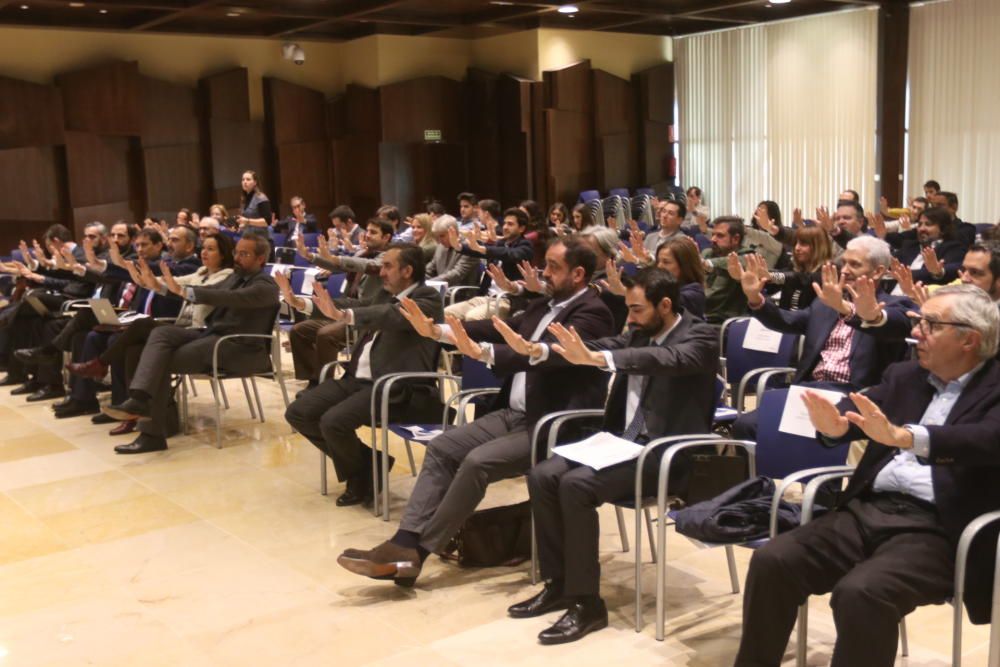 Celebración del Málaga CityHub.