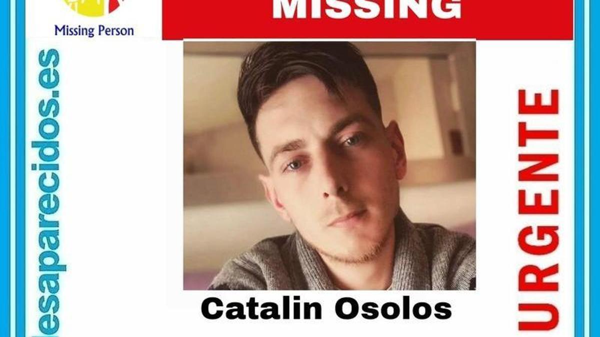 Catalin Osolos, joven desaparecido.