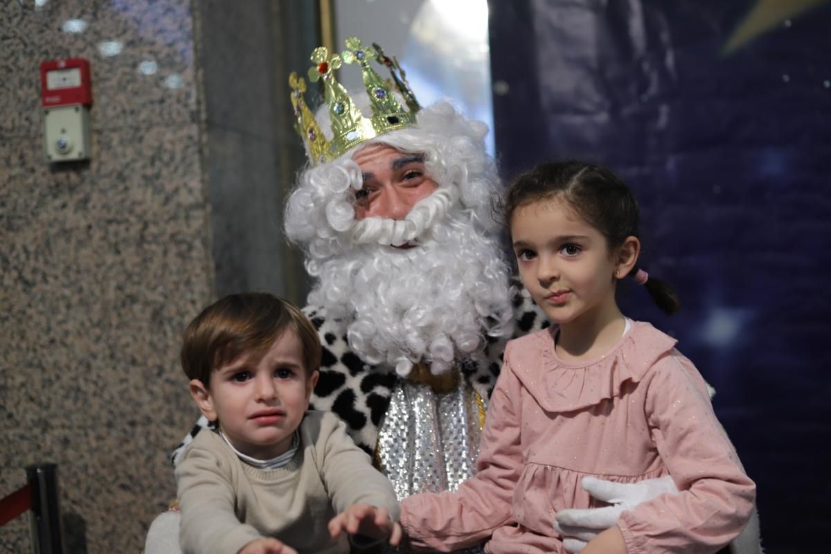 Fotos con los Reyes Magos realizadas el 4 de enero de 2018