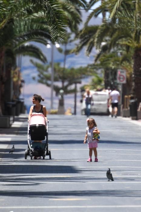 Desescalada en Santa Catalina y Las Canteras