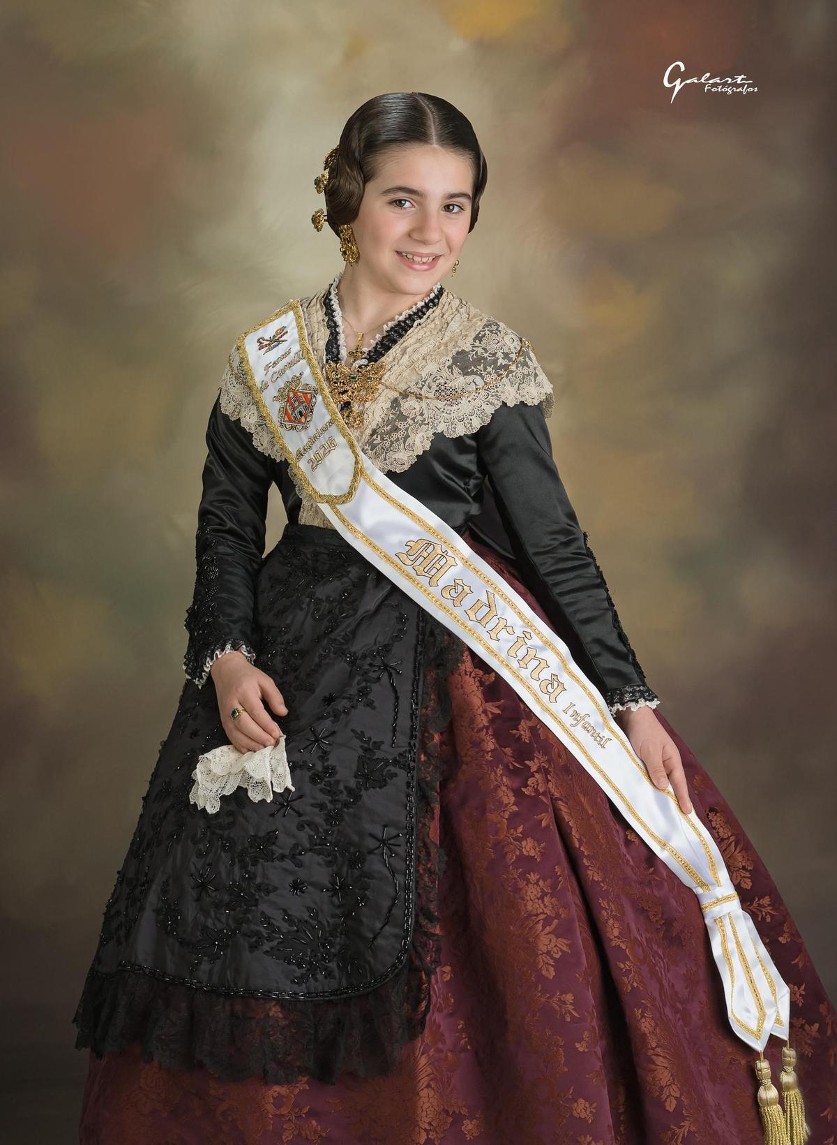 Alma Fullera Nieto, candidata a dama de la ciudad infantil 2027.