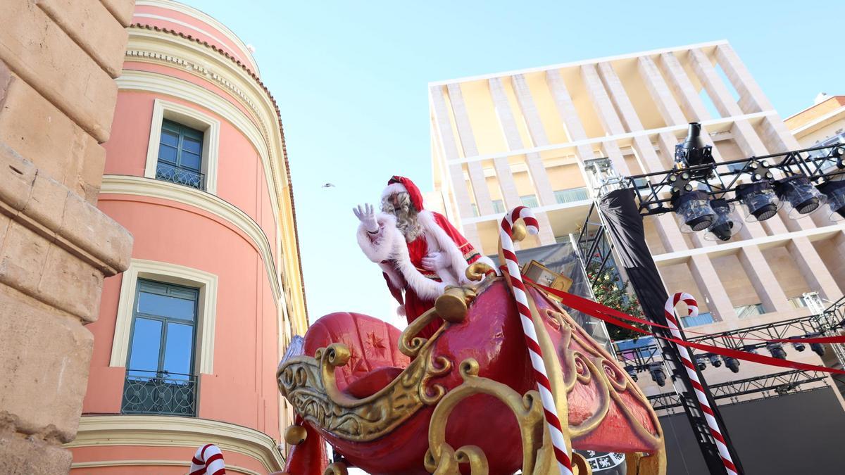 Desfile de Papá Noel en Murcia
