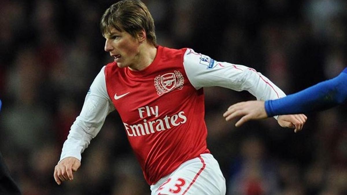 Arshavin, en acción