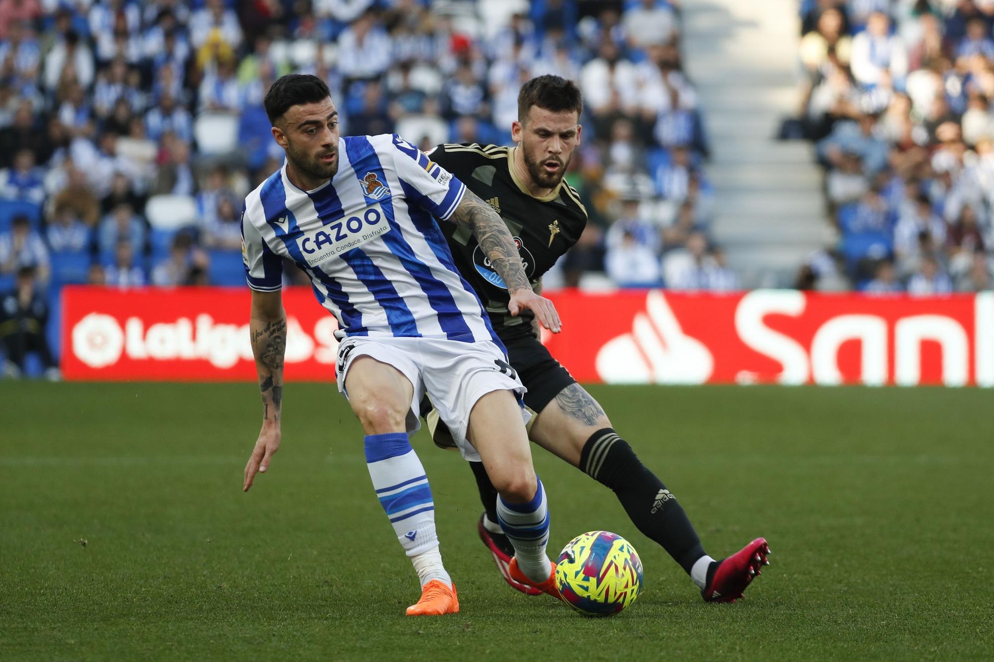 Todas las imágenes del partido entre la Real Sociedad y el Celta