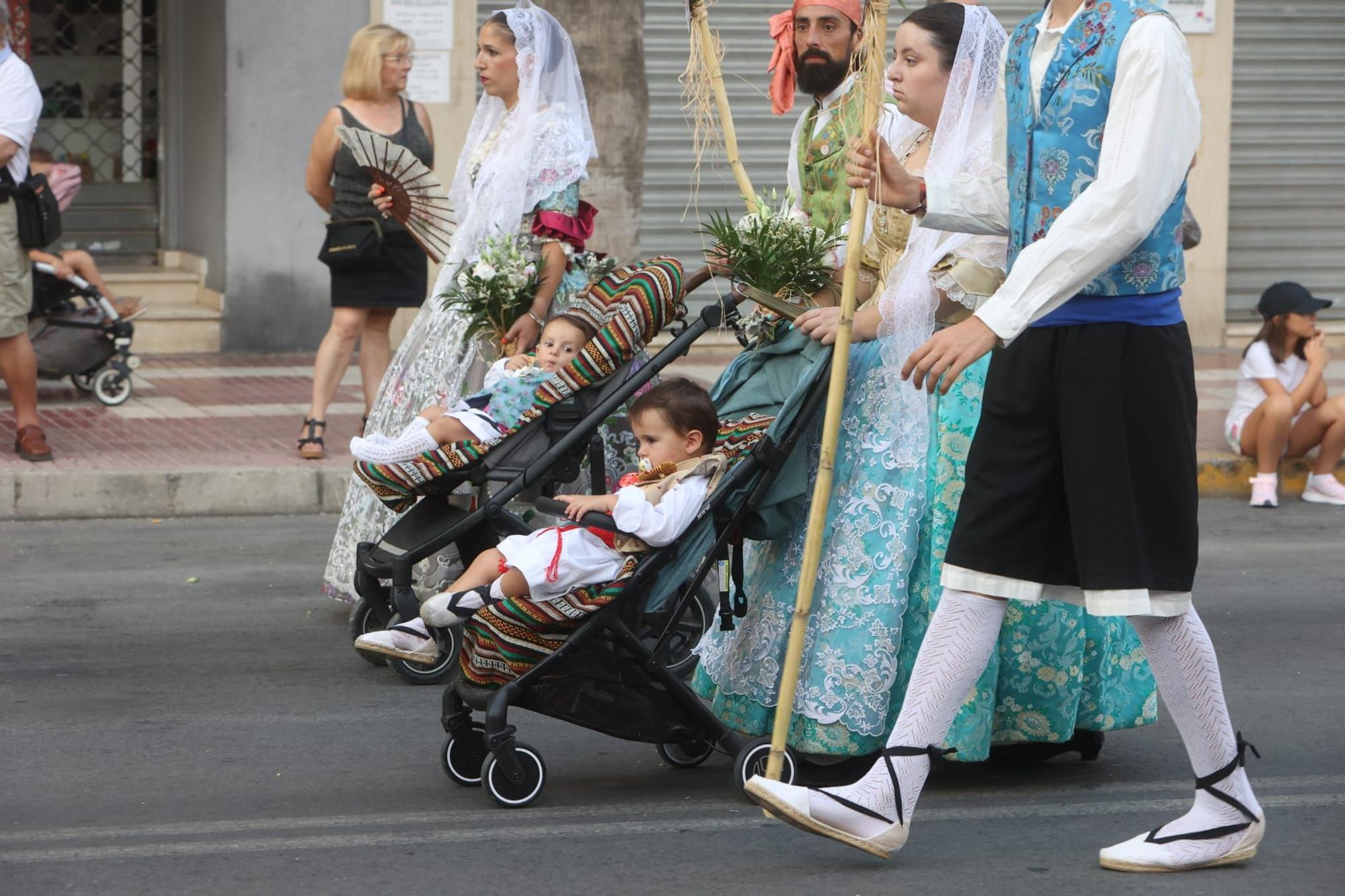 Ofrenda de flores en San Vicente