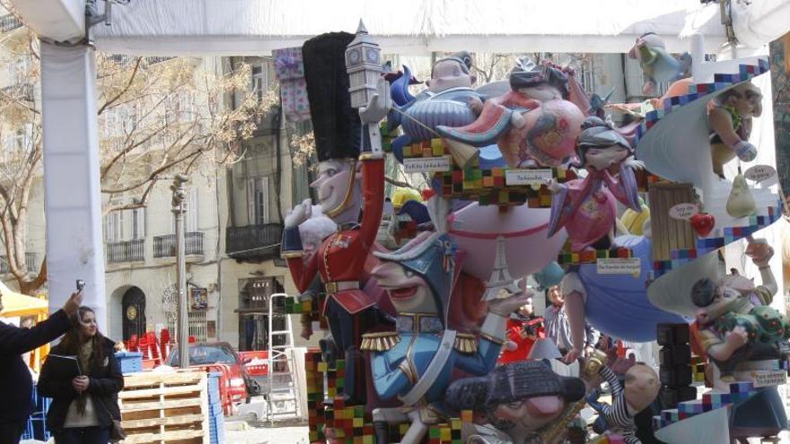 La falla infantil de Almirante Cadarso.