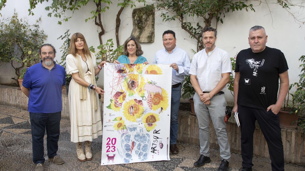 Presentación del programa cultural Artsur, en la Diputación de Córdoba.