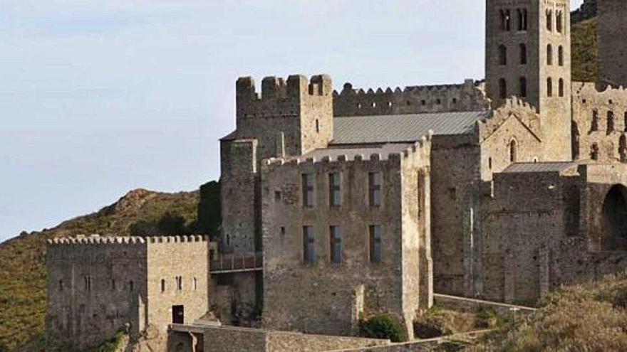 El monestir de Sant Pere de Rodes, al Port de la Selva