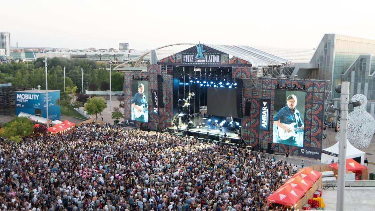 Una imagen de la pasada edición del Vive Latino.