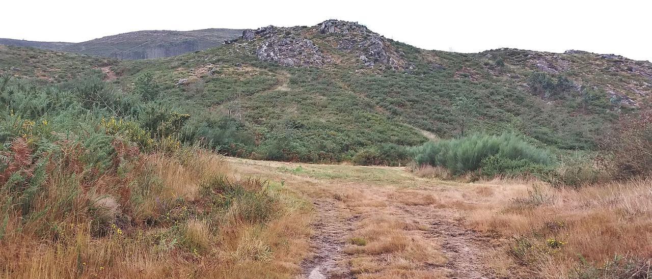 Cotarro de Os Lameiros, lado oeste de Valbundín.