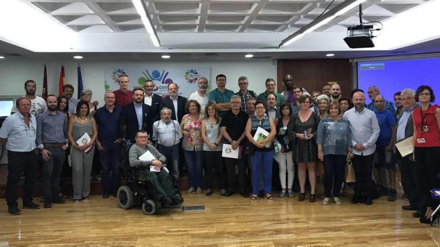 Imagen de la reunión celebrada en el Consejo Económico y Social de la Región de Murcia.