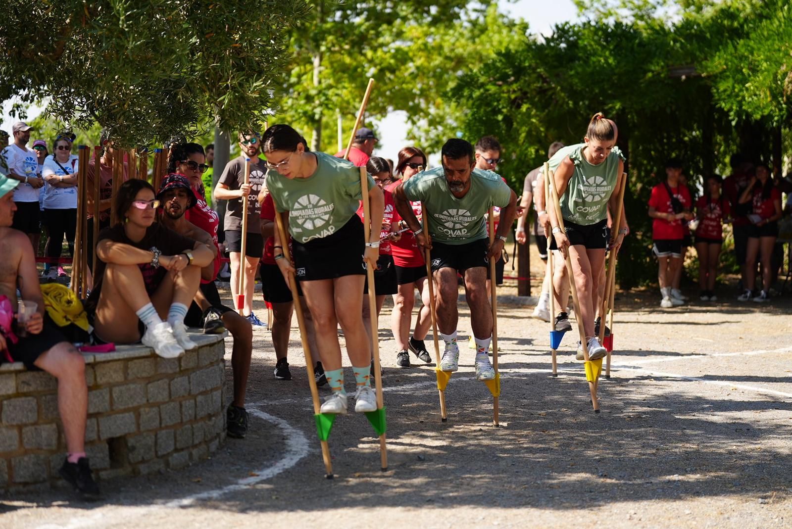 Añora vive una intensa jornada de juegos en las Olimpiadas Rurales