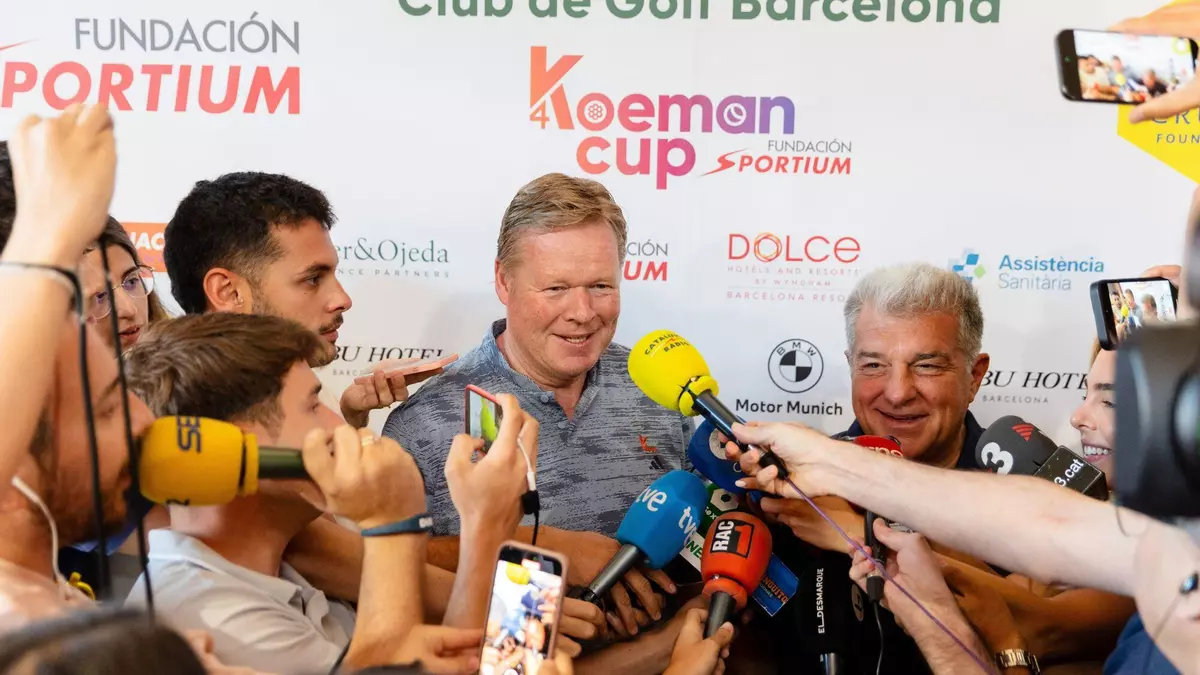 Laporta y el conflicto con el Athletic por Nico Williams: "No tenemos nada que esconder, que nos fiscalicen"