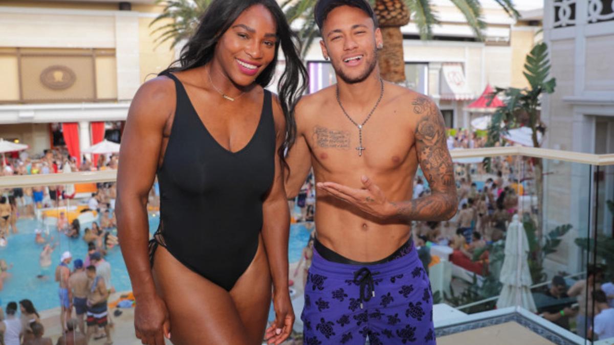 Serena Williams y Neymar.