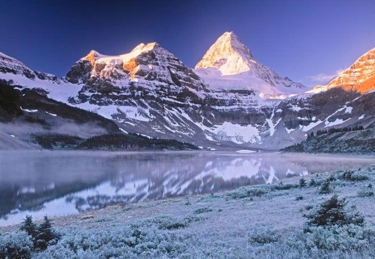 Parque provincial Monte Assiniboine en British Columbia (Canadá)