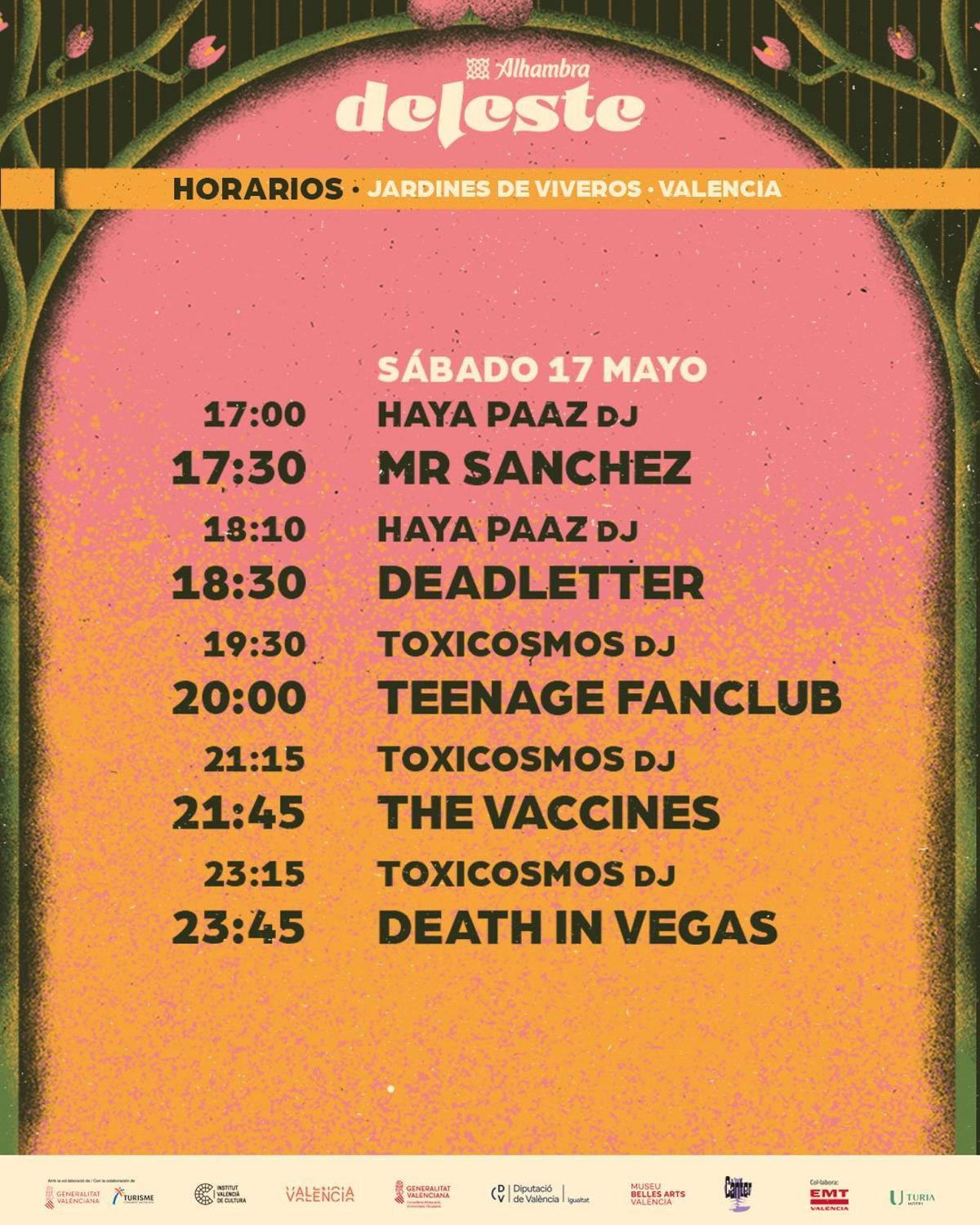 Segunda jornada del Festival Deleste 2026.
