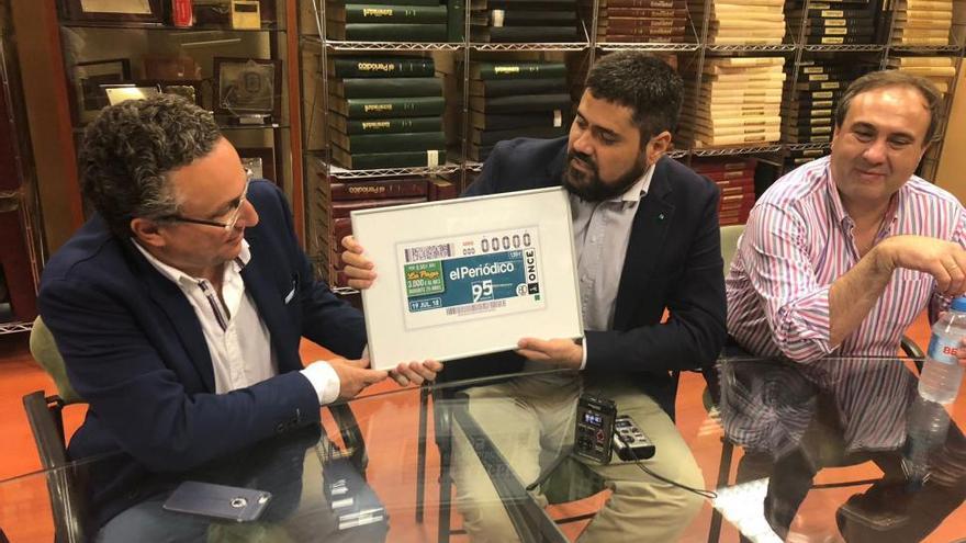 El cupón de la ONCE del día 19 rinde homenaje a El Periódico Extremadura