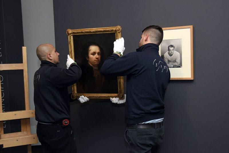 Presentación del primer autorretrato de Goya en su exposición con Buñuel en Madrid