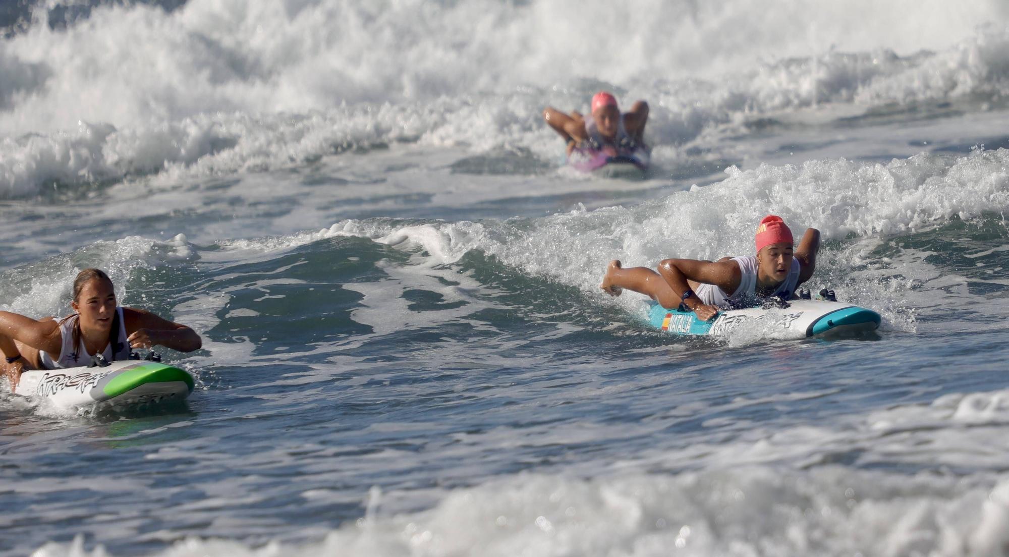 EN IMÁGENES | "Waterman Challenge", la élite del socorrismo se exhibe en Salinas