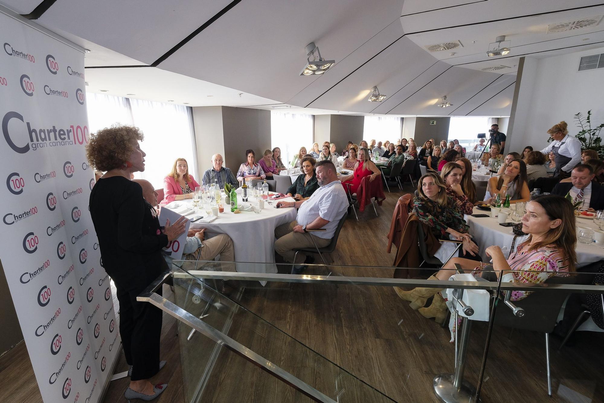 Charter 100 escucha las propuestas sobre igualdad de los candidatos al Cabildo de Gran Canaria