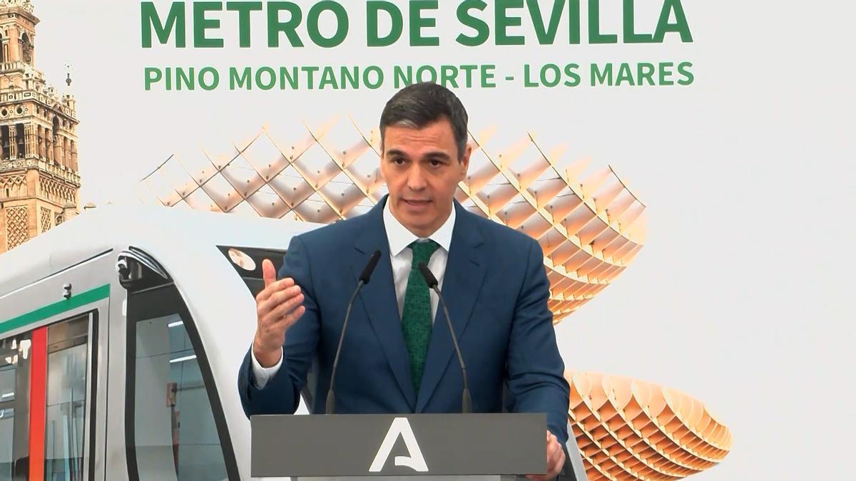 Pedro Sánchez en Sevilla