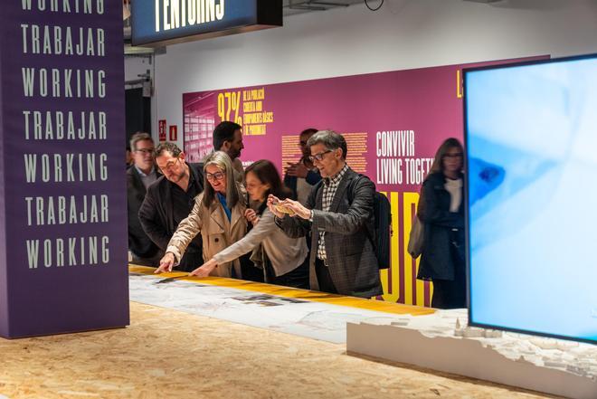 Exposición ‘Barcelona hacia el 2035’, que podrá visitarse en la Casa de l’arquitectura de Barcelona